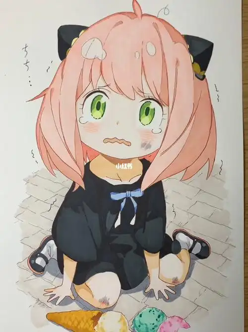 马克笔手绘 #动漫女孩 #间谍过家家 #阿尼亚 今天画个小可爱