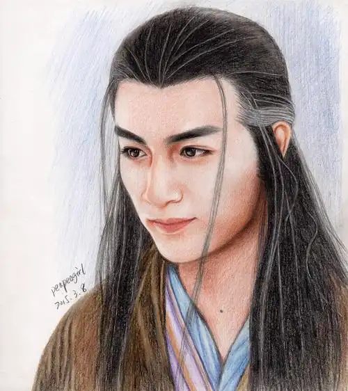 彩铅手绘2014版神雕侠侣杨过临摹剧照浏览:0收藏:0支持:0上传时间