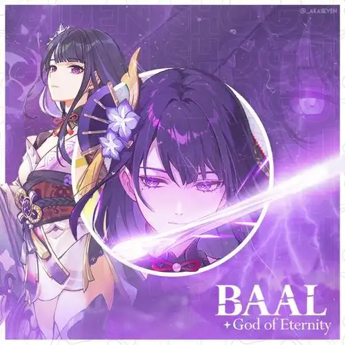 原神 雷神 巴尔 - 高清图片,堆糖,美图壁纸兴趣社区