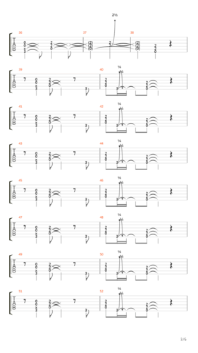 tnt吉他谱(gtp谱,总谱)_six feet under(六英尺下) - 吉他社