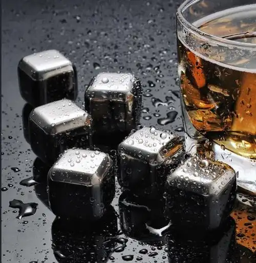 洁中舒 抖音冰镇神器 304不锈钢速冻冰块冰酒饮料威士忌酒吧冰粒创意