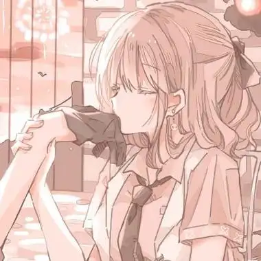 可爱情侣动漫头像一左一右唯美高清情侣微信真人头像大全