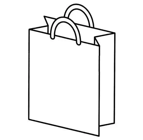 手绘袋子图案简笔画