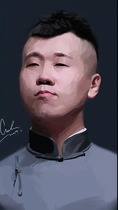 德云社#德云女孩看过来.【手绘_杨九郎】