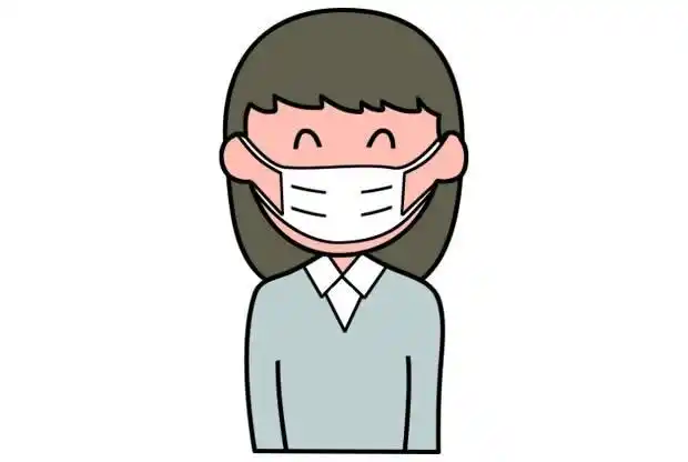 戴口罩的小女孩简笔画简单又好画