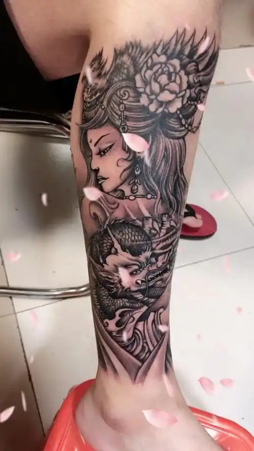 小腿龙妓完成.10-12张干就完了