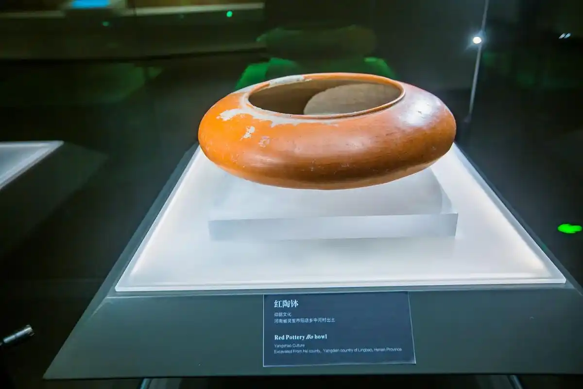 三门峡庙底沟博物馆,藏品众多,可以领略彩陶文化的独特魅力