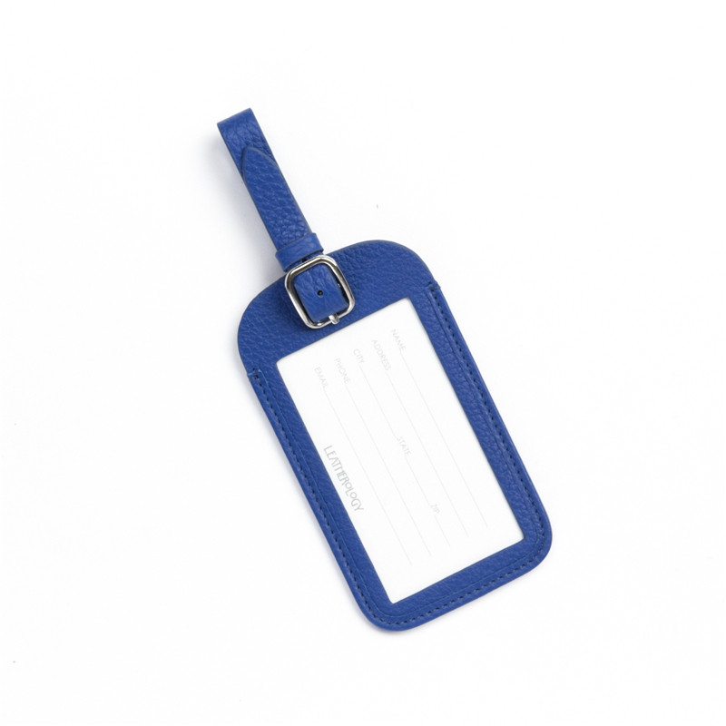 leatherology牛皮大号行李牌吊牌标签挂牌托运牌挂卡id卡名片吊卡